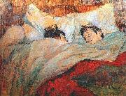 Henri de toulouse-lautrec, In Bed,